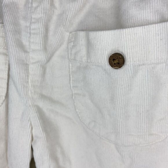 Oliver & Rain Off White Unisex Gender Neutral Corduroy Lined Pants Size 2T - Picture 3 of 7